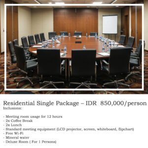 Residential Meeting Single Package